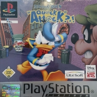 Disneys Donald Duck: Quack Attack - Platinum (yellow USK rating) Box Art