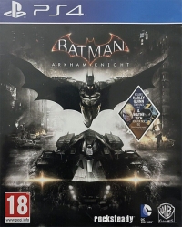 Batman: Arkham Knight (Harley Quinn & Wayne Tech) Box Art