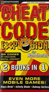 Cheat Code Explosion for Handhelds / Cheat Code Explosion for Consoles (Even More Mobile Games!) Box Art