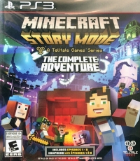 Minecraft: Story Mode: A Telltale Games Series: The Complete Adventure [CA] Box Art
