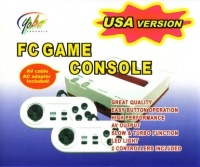 Yobo FC Game Console (White / Red) Box Art