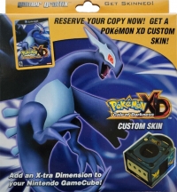 Gamer Graffix Pokémon XD: Gale of Darkness Custom Skin Box Art