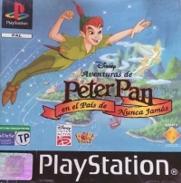 Disney Aventuras de Peter Pan en el País de Nunca Jamás Box Art