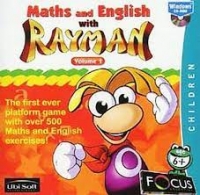 Maths and English With Rayman Volume 1 Box Art