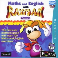 Maths and English With Rayman Volume 3 Box Art