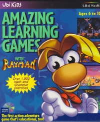Amazing Learning Games With Rayman Box Art
