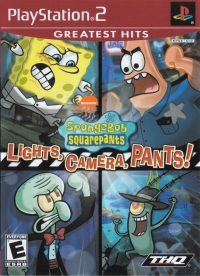 SpongeBob SquarePants: Lights, Camera, Pants! - Greatest Hits Box Art