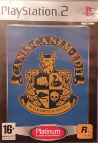 Canis Canem Edit - Platinum [ES] Box Art