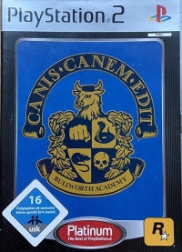 Canis Canem Edit - Platinum (large USK rating) Box Art
