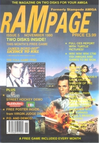 Rampage Issue 5 Box Art