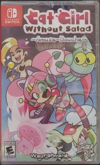 Cat Girl without Salad: Amuse-Bouche (cartoon cover) Box Art