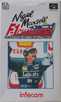 Nigel Mansell F-1 Challenge Box Art