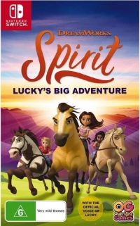 DreamWorks Spirit Lucky's Big Adventure Box Art