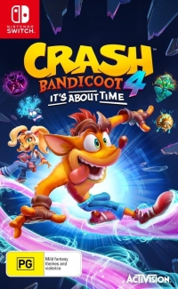 Crash Bandicoot 4: It's About Time Box Art