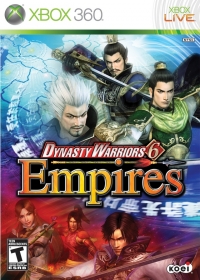 Dynasty Warriors 6 Empires Box Art
