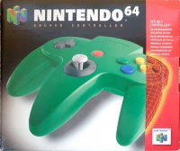 Nintendo 64 Controller (Green) [DE] Box Art