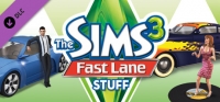 Sims 3, The: Fast Lane Stuff Box Art