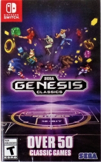 Sega Genesis Classics [CA] Box Art