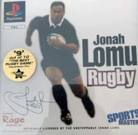 Jonah Lomu Rugby Box Art