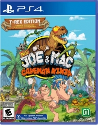 New Joe and Mac: Caveman Ninja - T-Rex Edition Box Art
