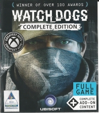 Watch Dogs - Complete Edition - Greatest Hits [ZA] Box Art