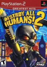 Destroy All Humans! 2 - Greatest Hits Box Art