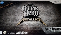 Guitar Hero: Metallica (Solo Guitar Game) Box Art