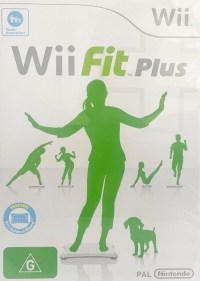 Wii Fit Plus (Not for Individual Sale) Box Art
