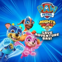 PAW Patrol Mighty Pups Save Adventure Bay! Box Art