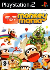 EyeToy: Monkey Mania [GR][RU][PT] Box Art