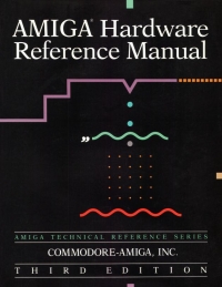 Amiga Hardware Reference Manual - Third Edition Box Art