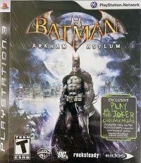 Batman: Arkham Asylum (Not for Resale) Box Art