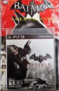 Batman: Arkham City (includes comic book) Box Art