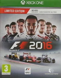Formula 1 2016 - Limited Edition Box Art