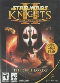 Star Wars: Knights of the Old Republic II: The Sith Lords (3261801R) Box Art