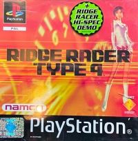 Ridge Racer Type 4 (SCES-01706 label) Box Art
