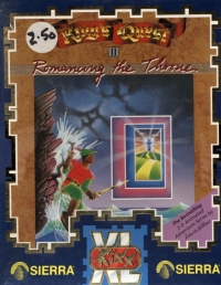 King's Quest II: Romancing the Throne - Kixx XL Box Art