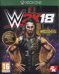 WWE 2K18 - Wrestlemania Edition Box Art