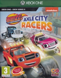 Blaze and the Monster Machines: Axle City Racers Box Art