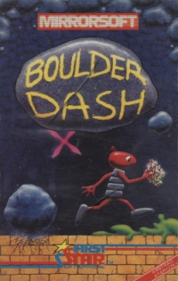 Boulder Dash (Mirrorsoft) Box Art