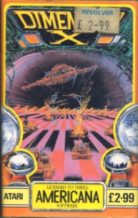 Dimension X (Americana) Box Art