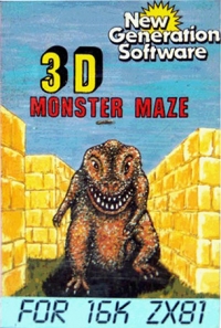 3D Monster Maze Box Art