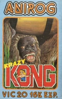 Krazy Kong Box Art