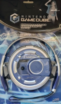 Sakar Nintendo GameCube Portable Karaoke Radio Cassette Player Box Art