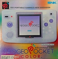SNK Neo Geo Pocket Color (Crystal White) - Neo Geo Pocket Consoles