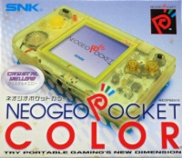SNK Neo Geo Pocket Color (Crystal Yellow) Box Art