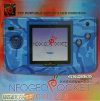 SNK Neo Geo Pocket Color (Camouflage Blue / NEOP54010) Box Art