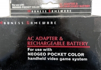 Madness Gameware AC Adapter & Rechargeable Battery Box Art