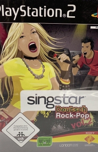 SingStar: Deutsch Rock-Pop Vol. 2 (large diamond USK rating) Box Art