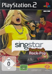 SingStar: Deutsch Rock-Pop Vol. 2 (square USK rating) Box Art